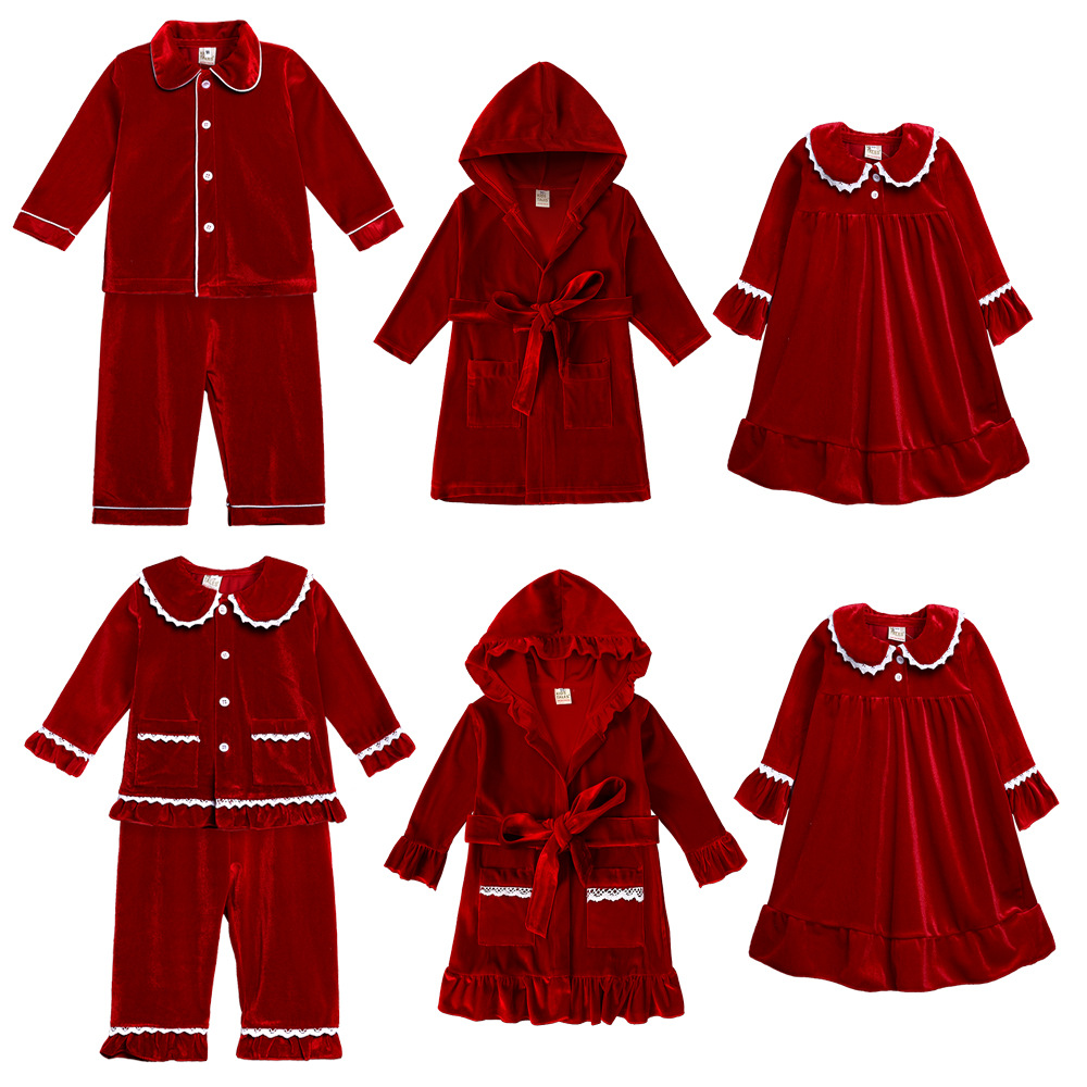 Baby Gown Nightwear - Pyjama de Noël pour enfants, vêtements