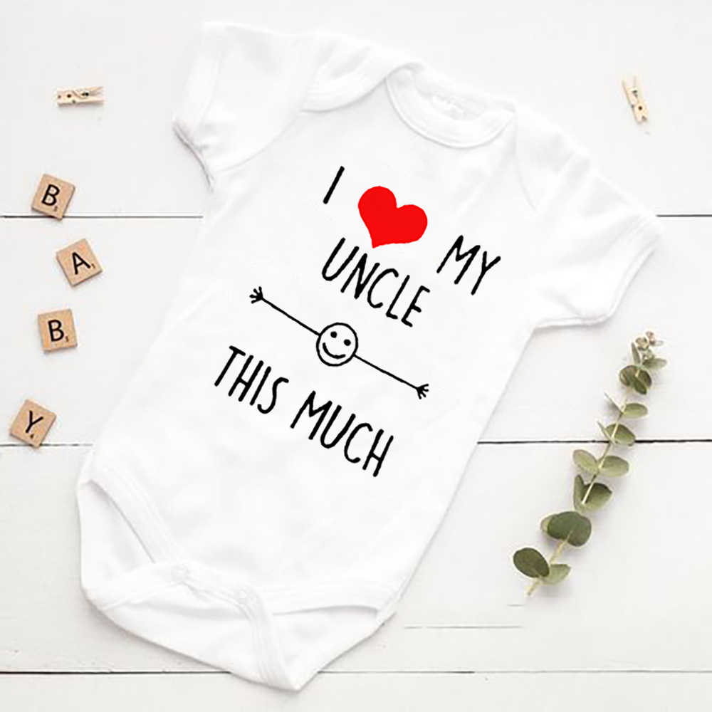 Baby Clothing Outlet - J'aime mon oncle ce beaucoup nouveau-né