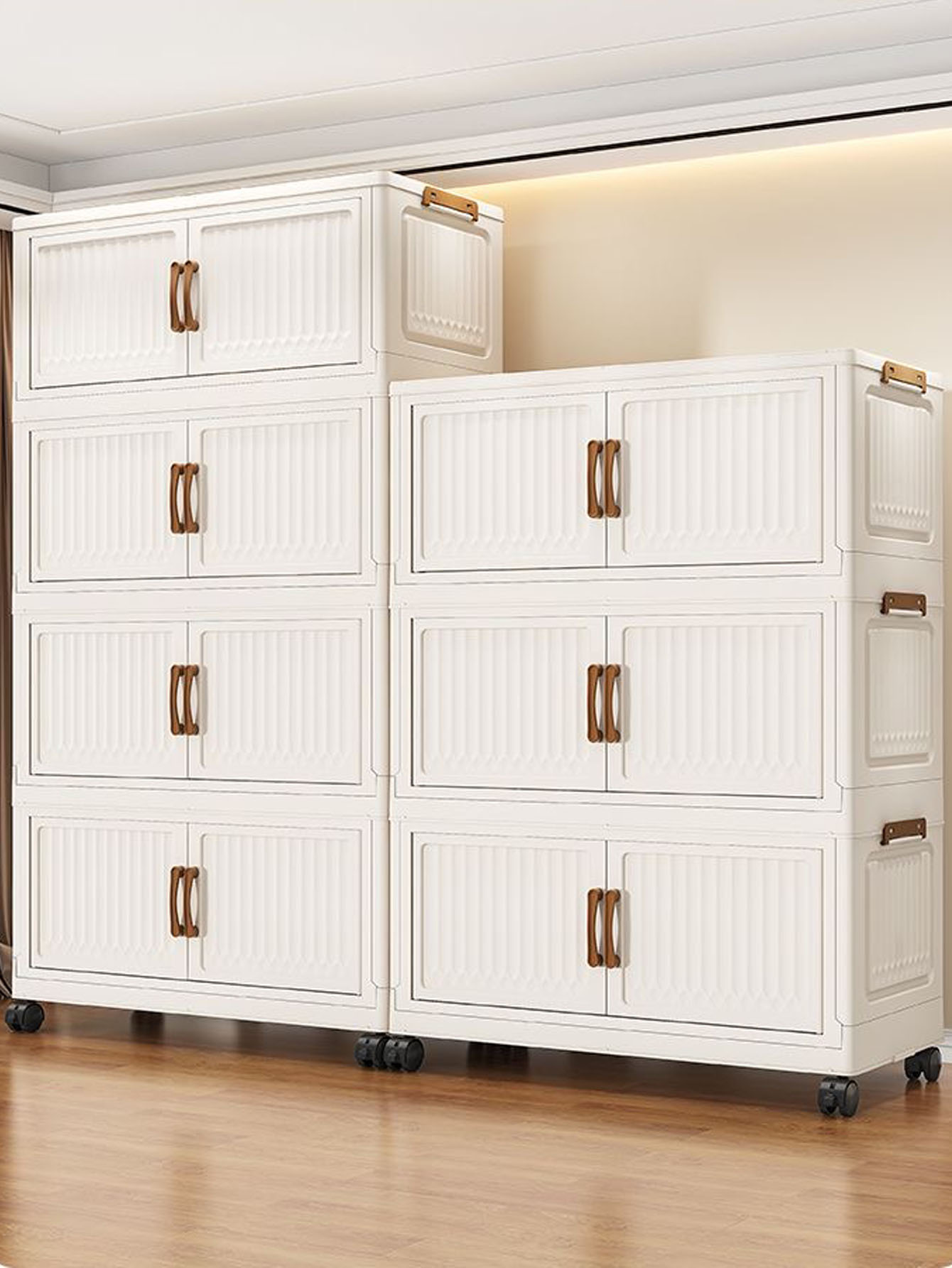 Baby Clothing Storage - Armoire de rangement pliable en plastique