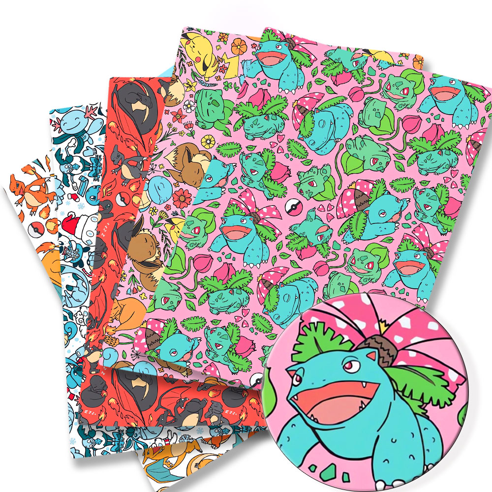 Baby Clothing Products - Tissu de dessin animé Pokemon pour