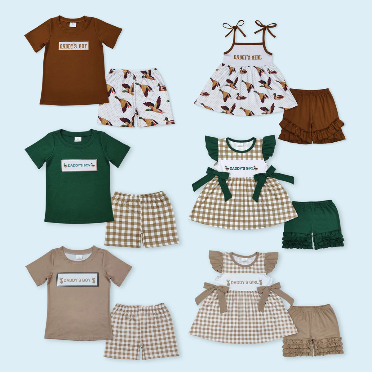 Baby Clothing Wholesale - Ensemble de vêtements d'été pour bébés