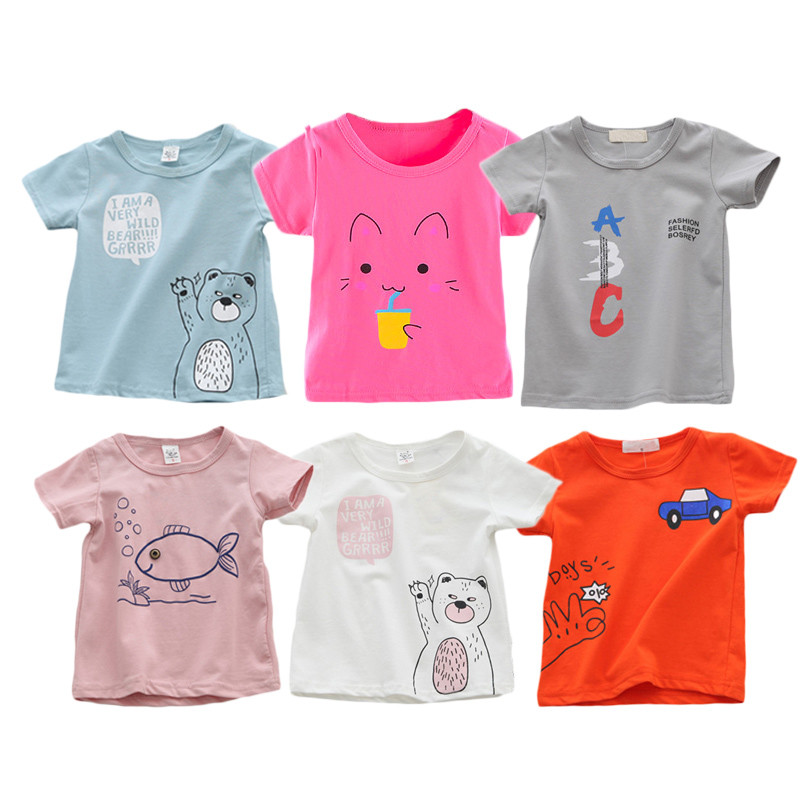 T-shirt en coton à manches cou - Baby Clothing Sale avis et prix