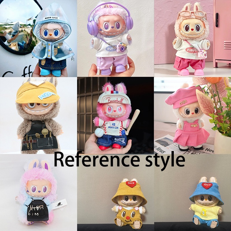 15 17cm Pour poupée Labubu : V - Baby Clothing Clearance avis et prix