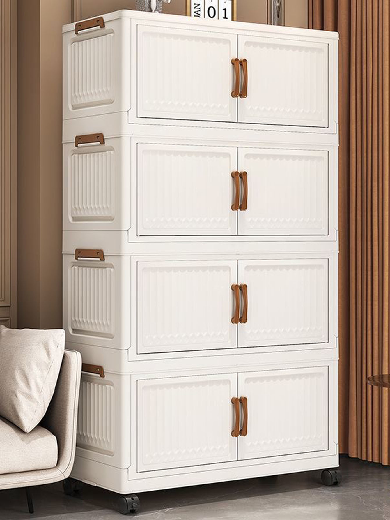 Armoire de rangement pliable e - Baby Clothing Storage avis et prix