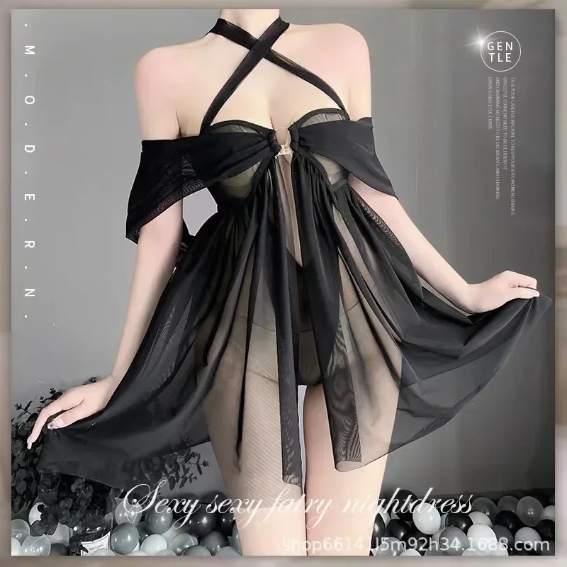 Robe courte en dentelle et Tul - Baby Gown Nightwear avis et prix