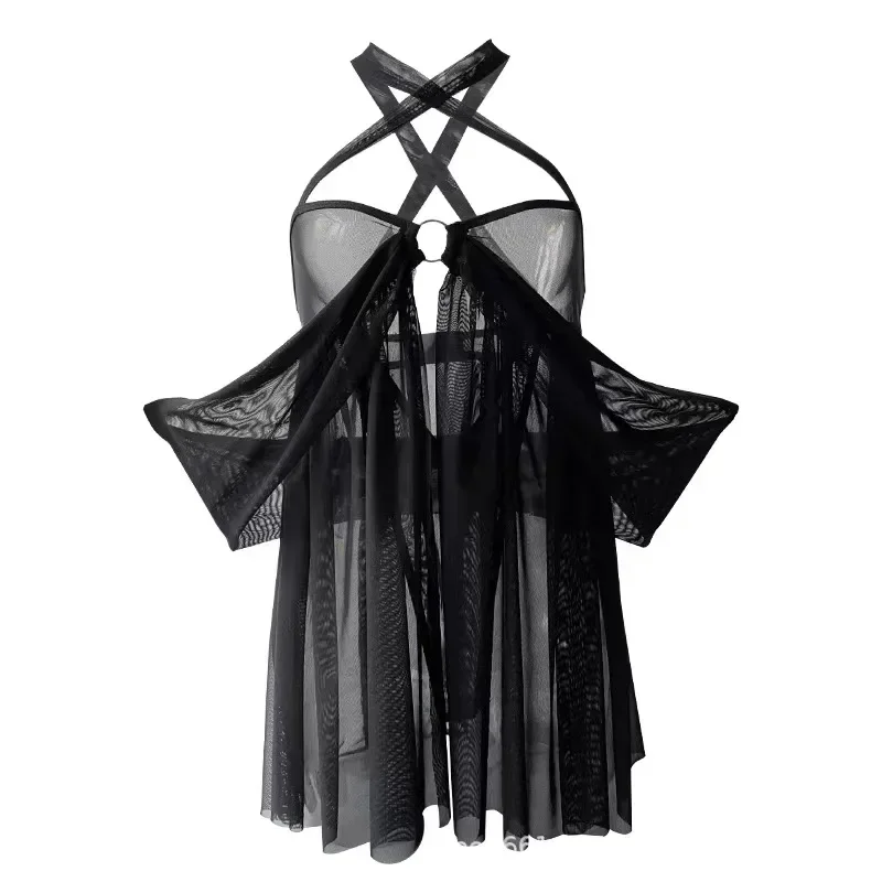Robe courte en dentelle et Tul - Baby Gown Nightwear avis et prix