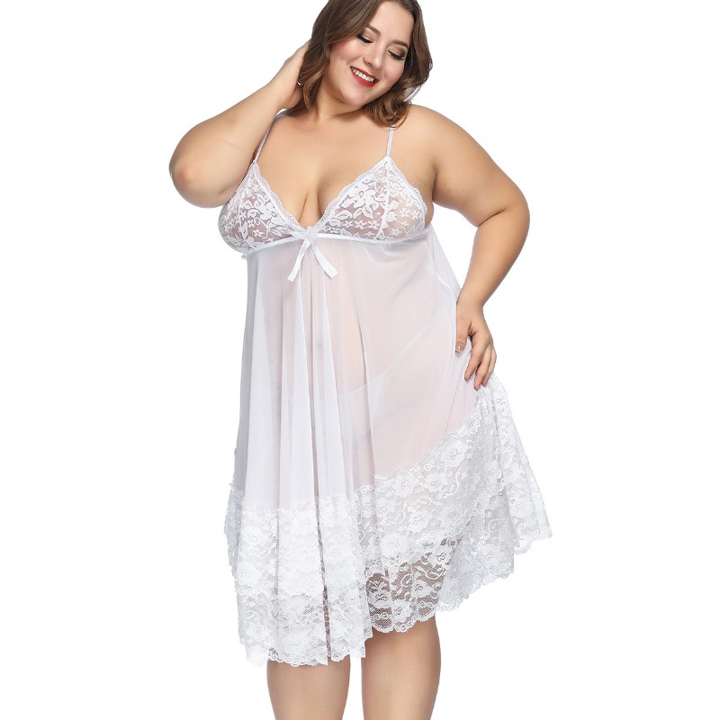 S-7XL grande taille Sexy sangl - Baby Gown Nightwear avis et prix
